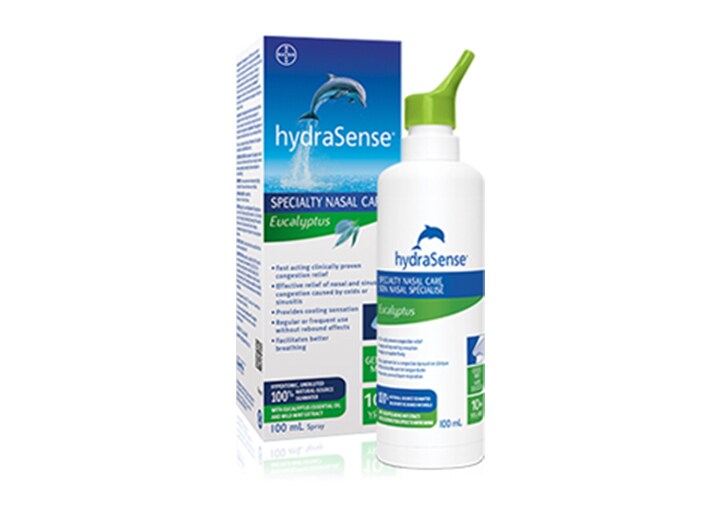 Eucalyptus Nasal Spray for Congestion Relief hydraSense®
