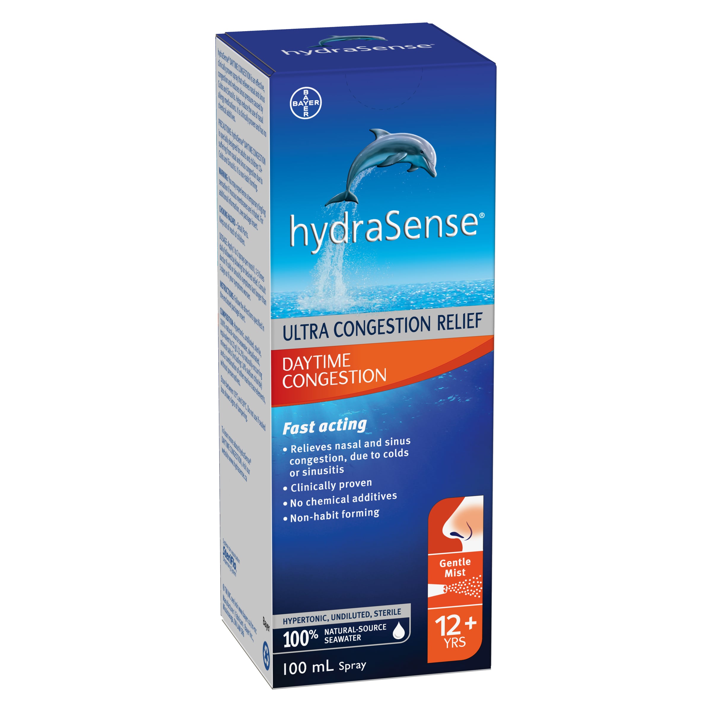 hydraSense® Ultra Congestion Relief Daytime