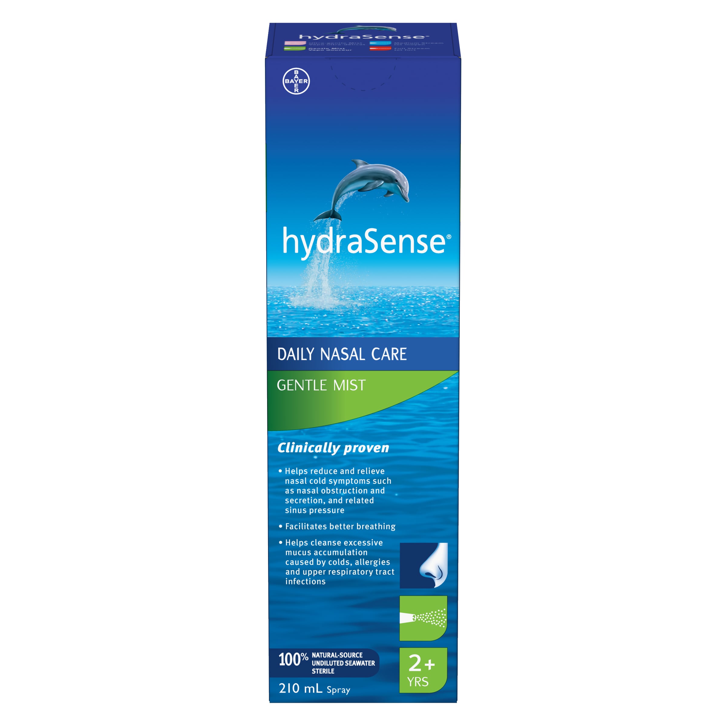 Hydrasense Gentle Mist box 210ml