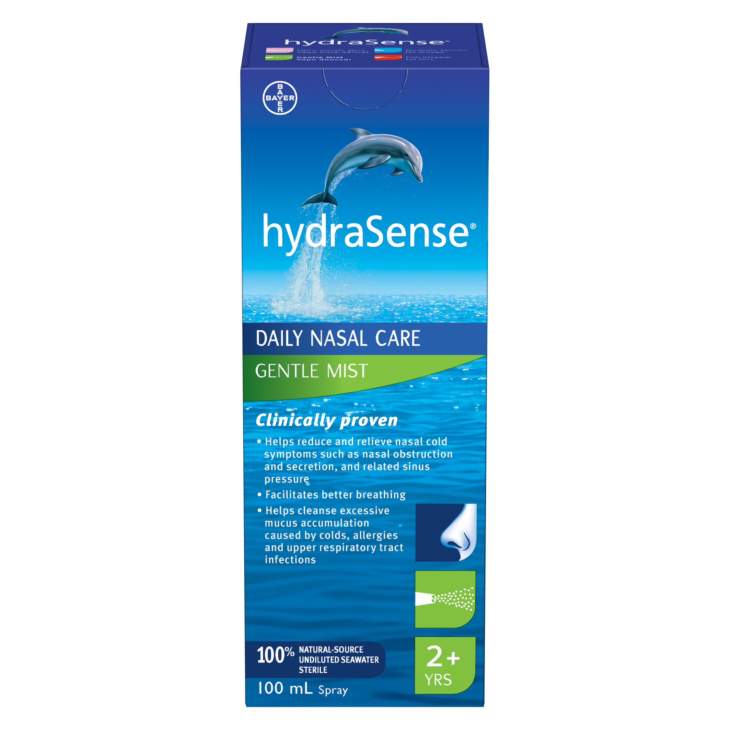 Hydrasense Gentle Mist box 100ml