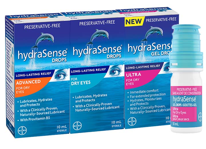 Ultra Eye Drops for Dry Eyes hydraSense®