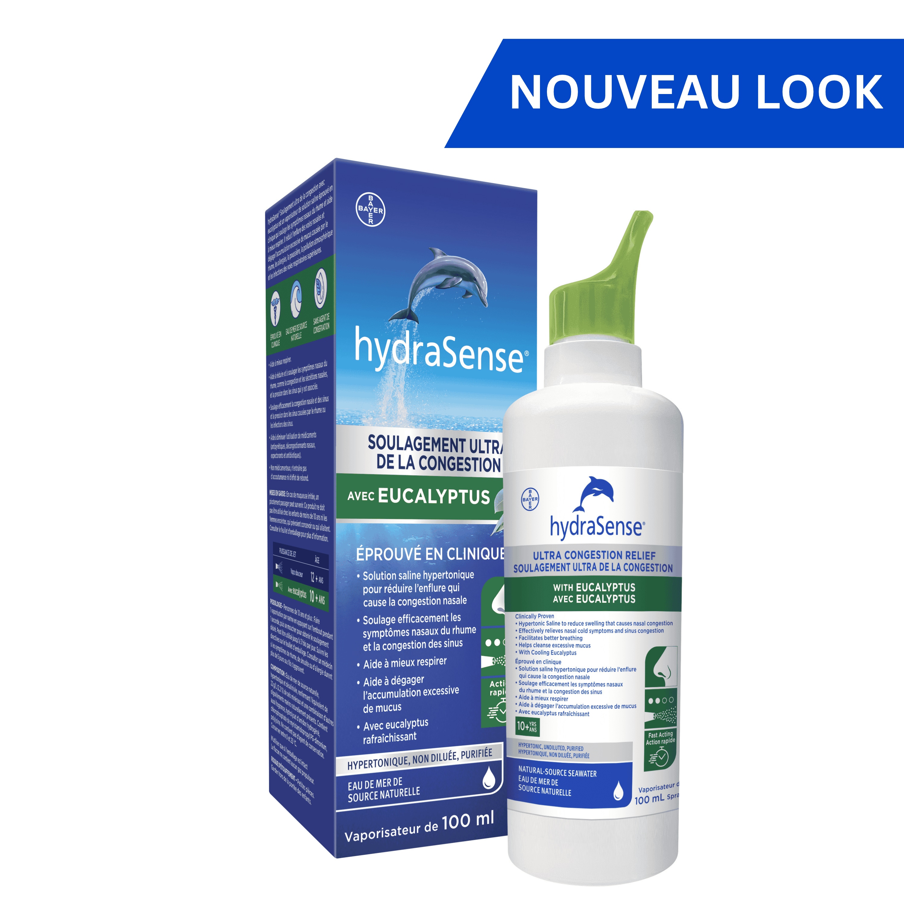 hydraSense® Ultra Congestion Relief Nighttime