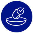 Moisturized contact lens icon